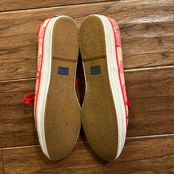 Keds + Taylor Swift Women's Roses Low Top Canvas Lace Up Sneakers Size 6.5 - Picture 6 of 8